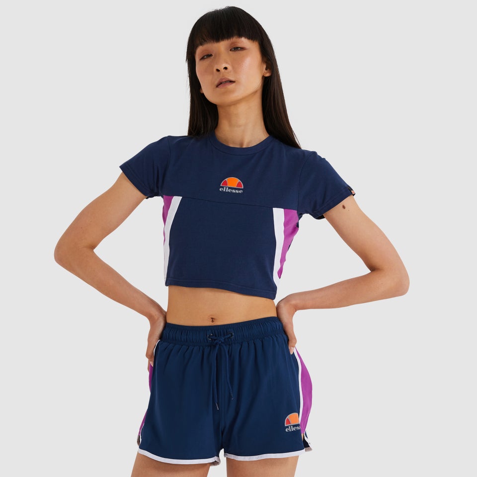 Women's Mathia Crop T-Shirt Navy