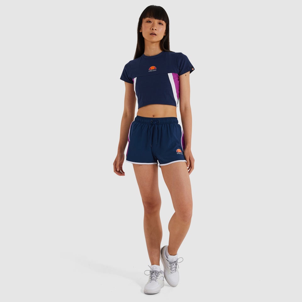 Women's Mathia Crop T-Shirt Navy