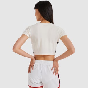 Women's Mathia Crop T-Shirt Off White