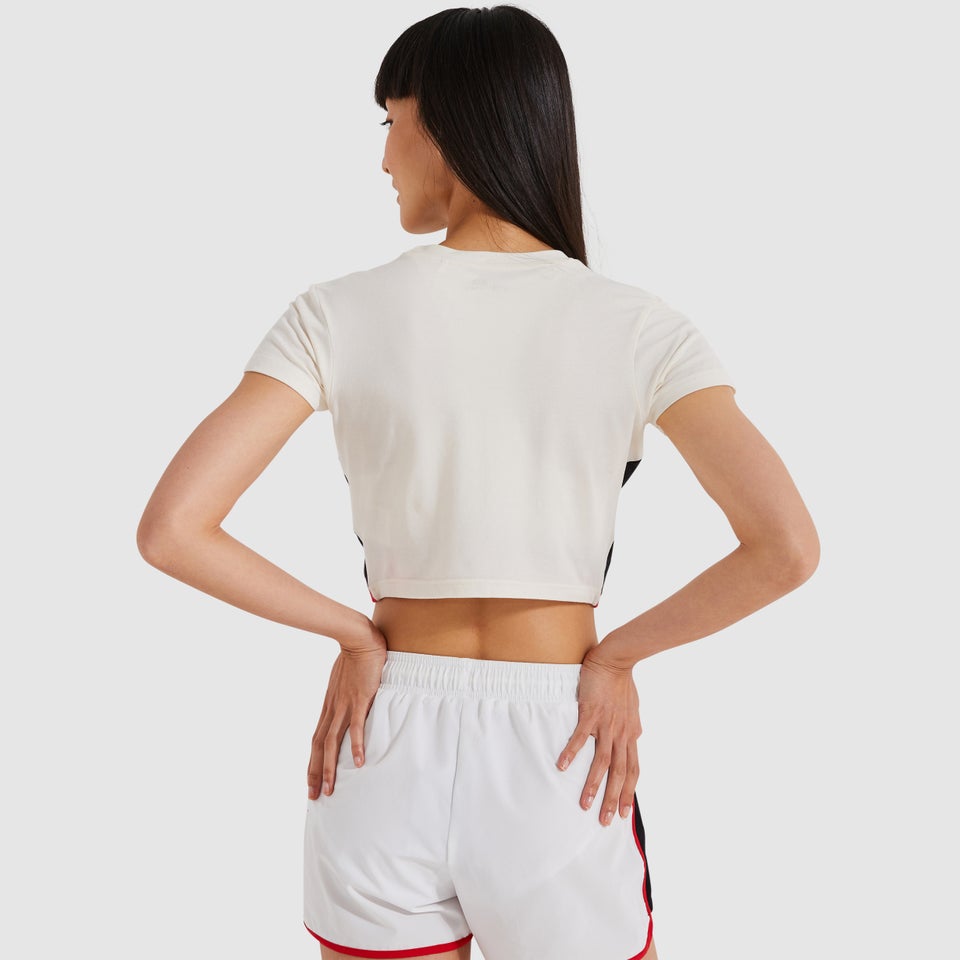 Women's Mathia Crop T-Shirt Off White