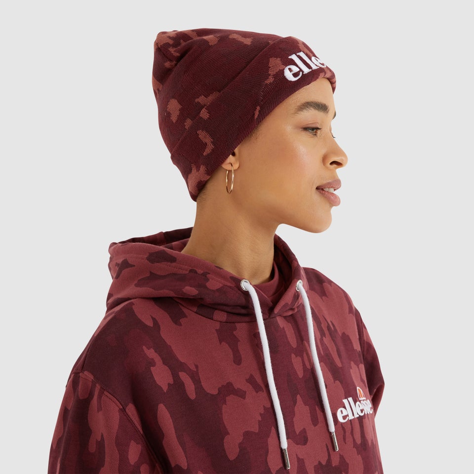 Velly Camo Beanie Dk Purple