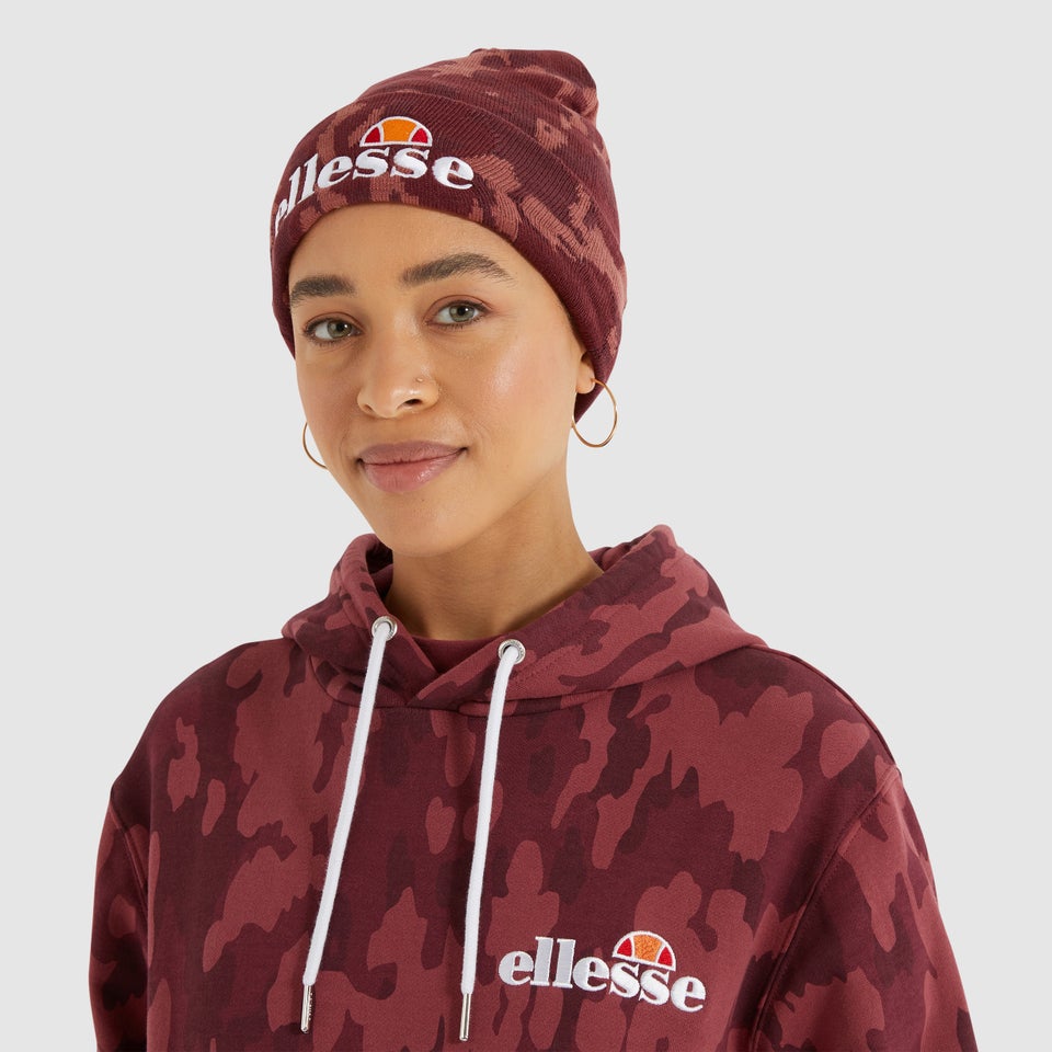 Velly Camo Beanie Dk Purple