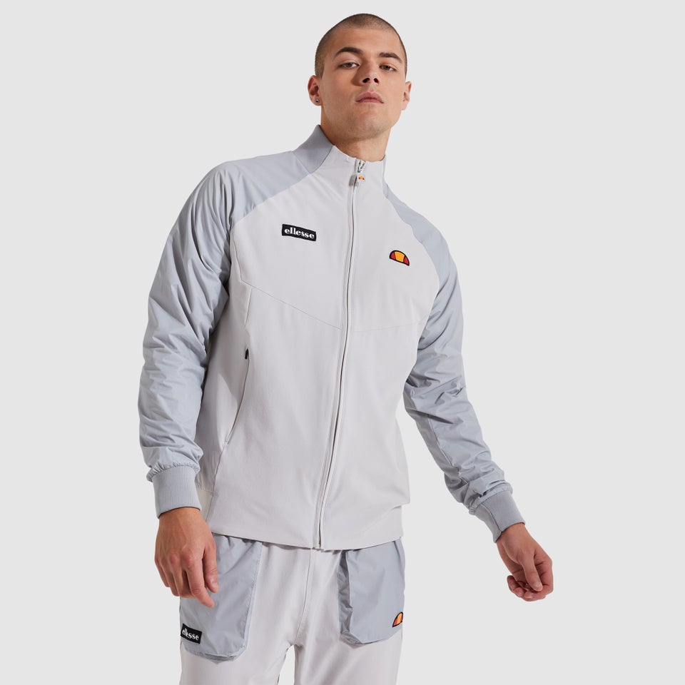 Shawcross Track Top Light Grey