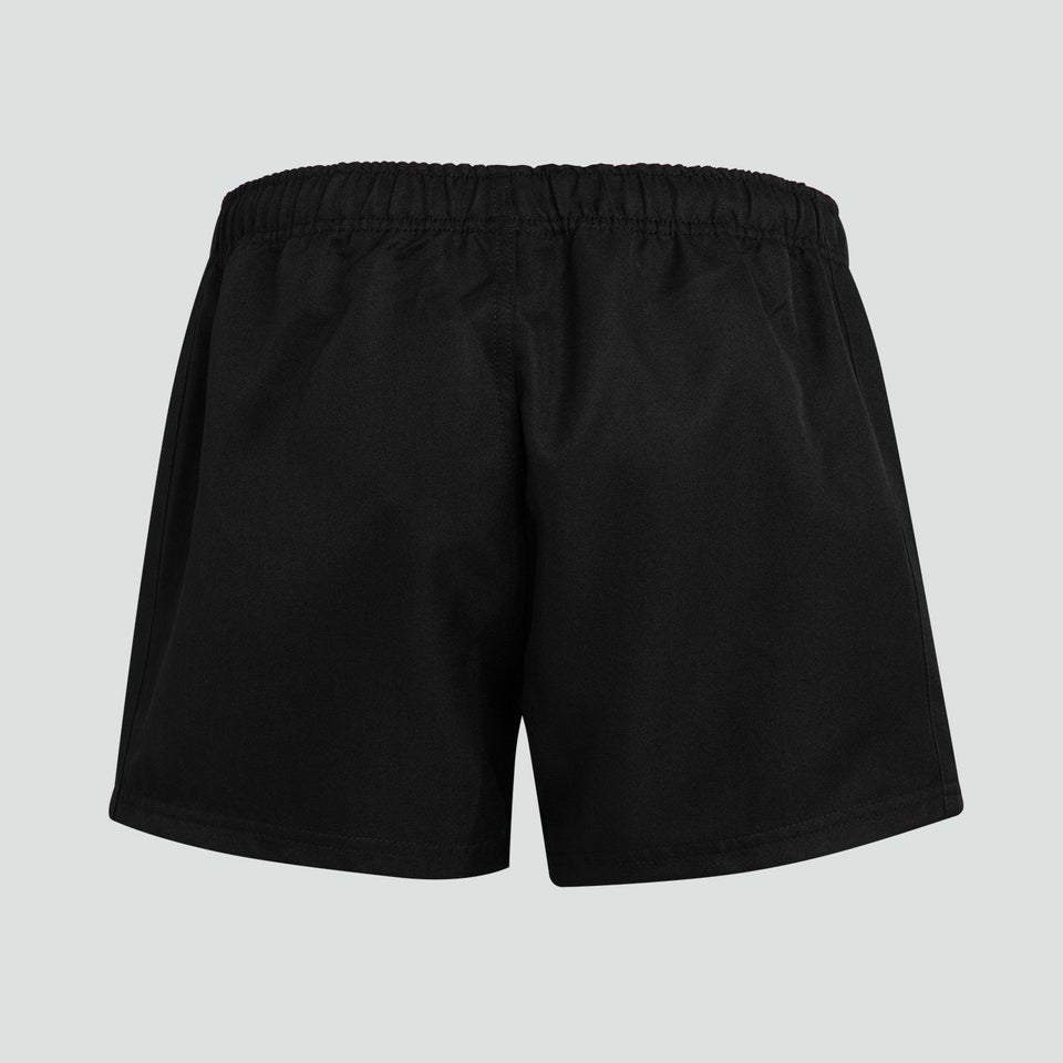 Womens Professional Poly Shorts Black