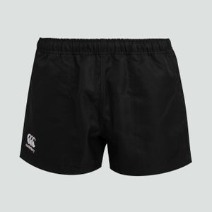 Womens Professional Poly Shorts Black