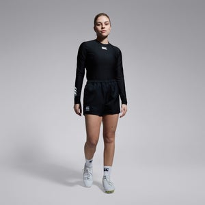 WOMENS PROFESSIONAL POLY SHORTS BLACK - 10