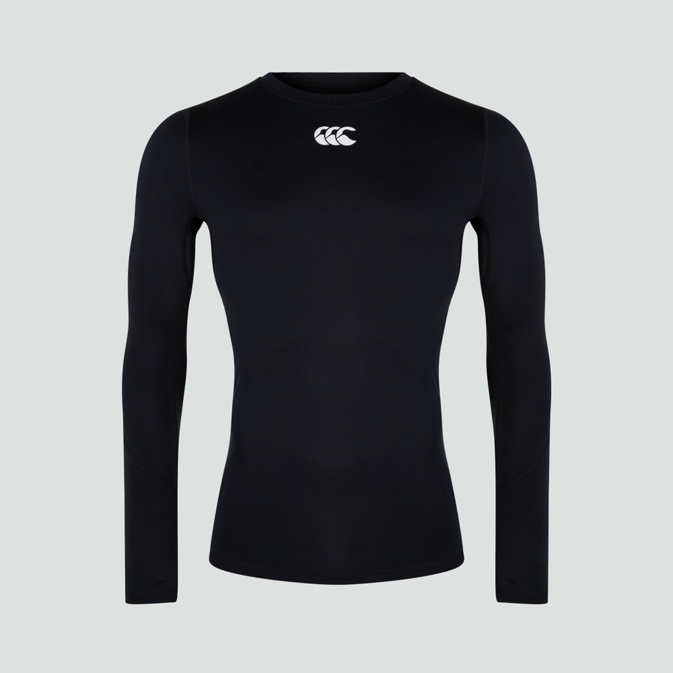 CANTERBURY MERCURY TCR COMPRESSION LS TOP BLACK