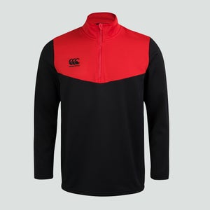 Mens 1/4 Zip Fleece Black