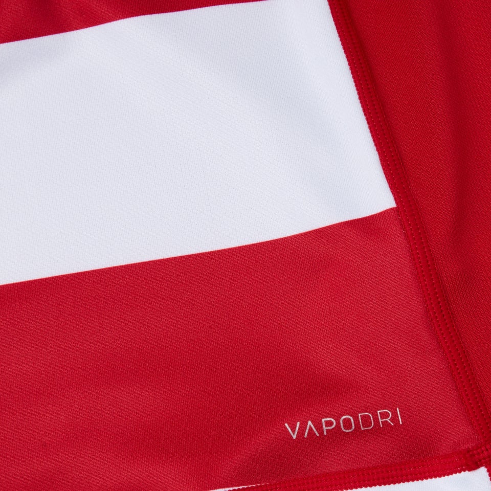 CANTERBURY VAPODRI EVADER HOOPED JSY AF RED/WHT