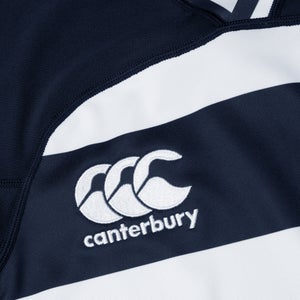 CANTERBURY VAPODRI EVADER HOOPED JSY AF NVY/WHT