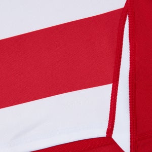 Junior Unisex Vapodri Evader Hooped Jersey Red