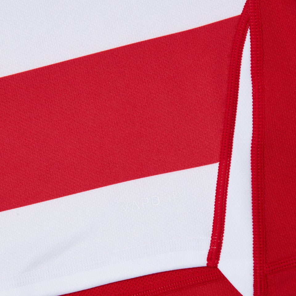 CANTERBURY VAPODRI EVADER HOOPED JERSEY JM RED/WHT