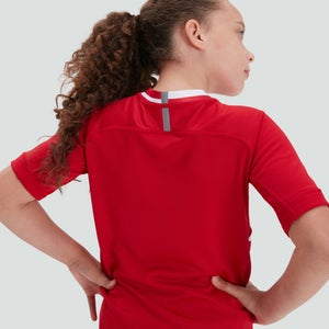 Junior Unisex Vapodri Evader Hooped Jersey Red