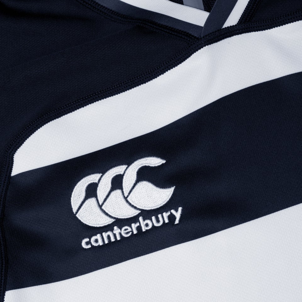 CANTERBURY VAPODRI EVADER HOOPED JERSEY JM NVY/WHT