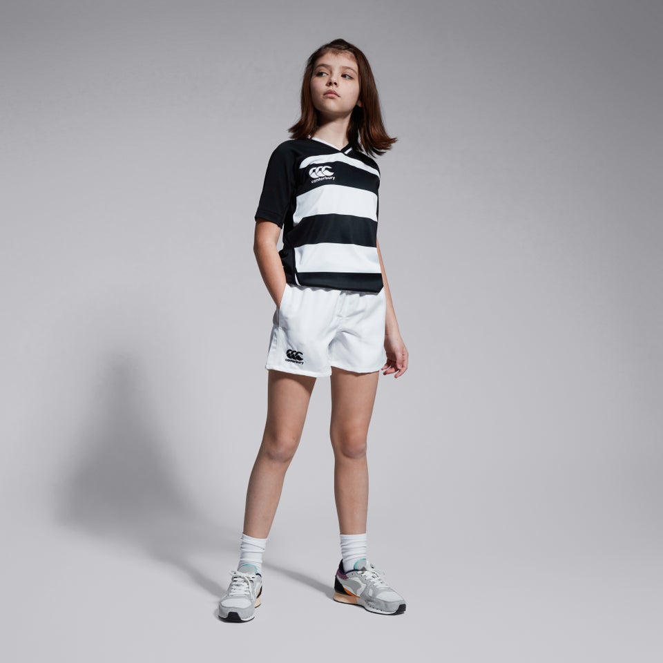 CANTERBURY VAPODRI EVADER HOOPED JERSEY JM BLK/WHT