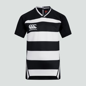 CANTERBURY VAPODRI EVADER HOOPED JERSEY JM BLK/WHT