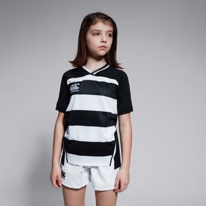 Junior Unisex Vapodri Evader Hooped Jersey Black