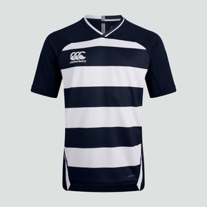 Mens Vapodri Evader Hooped Jersey Navy