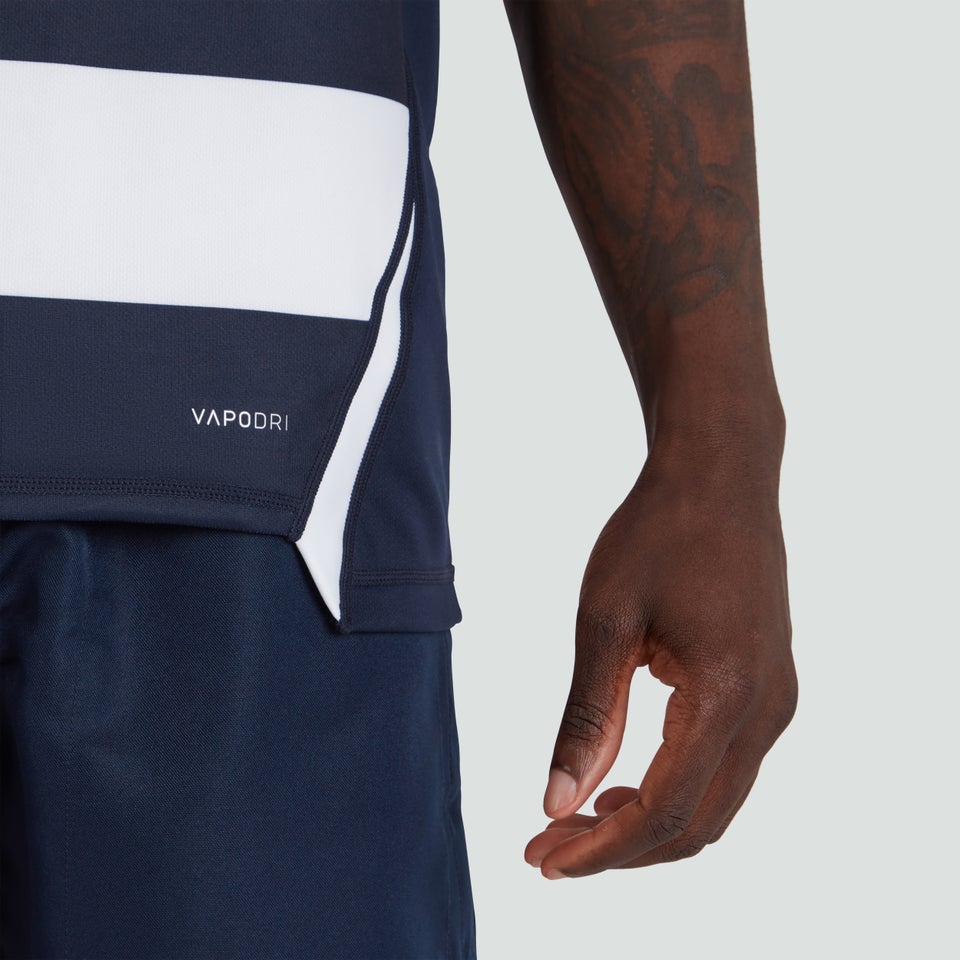 Mens Vapodri Evader Hooped Jersey Navy