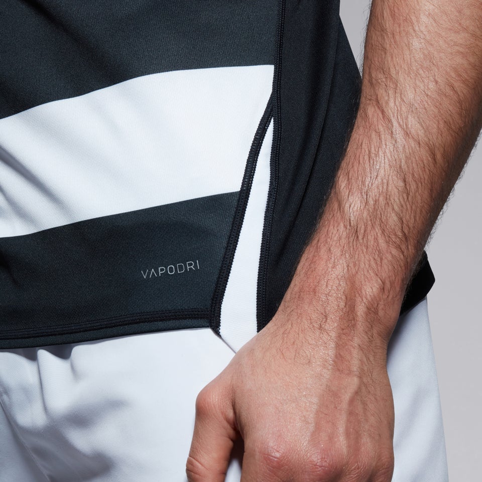 Mens Vapodri Evader Hooped Jersey Black