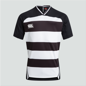 Mens Vapodri Evader Hooped Jersey Black