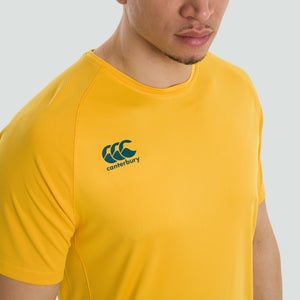 Mens Vapodri Superlight Solid Tee Yellow