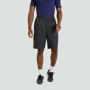 MENS VAPODRI STRETCH KNIT GRIP SHORTS GREY - XS