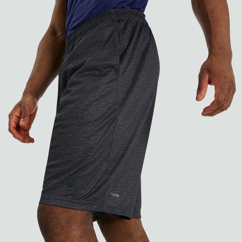 Mens Vapodri Stretch Knit Grip Shorts Grey