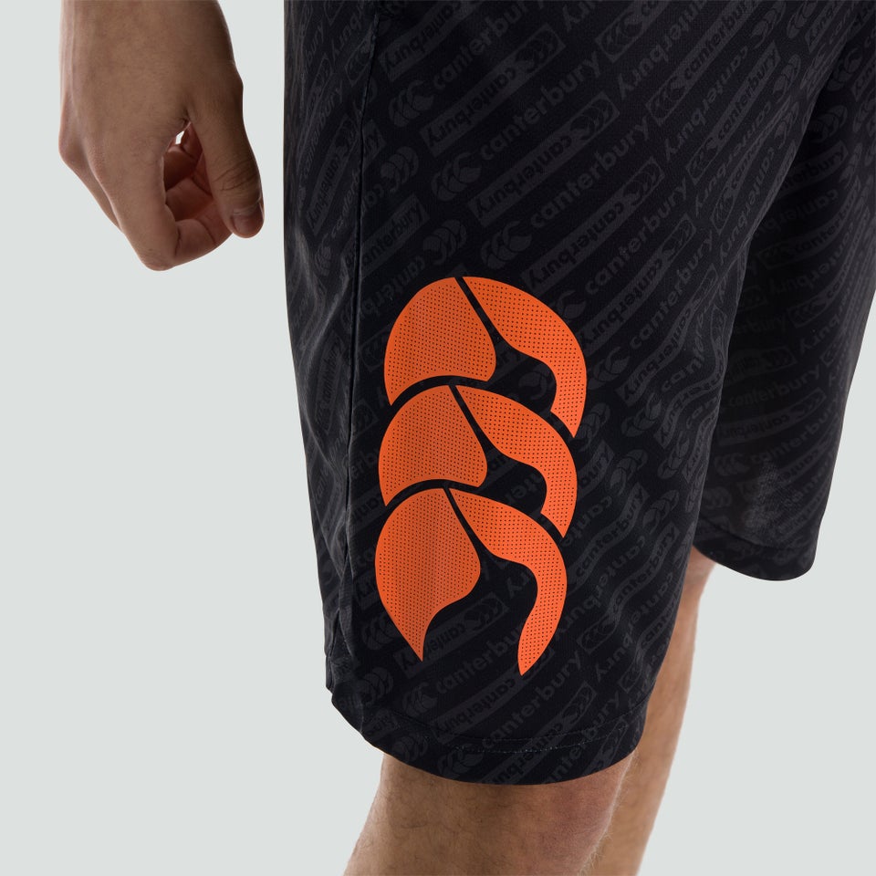 Mens Vapodri Stretch Knit Grip Shorts Black