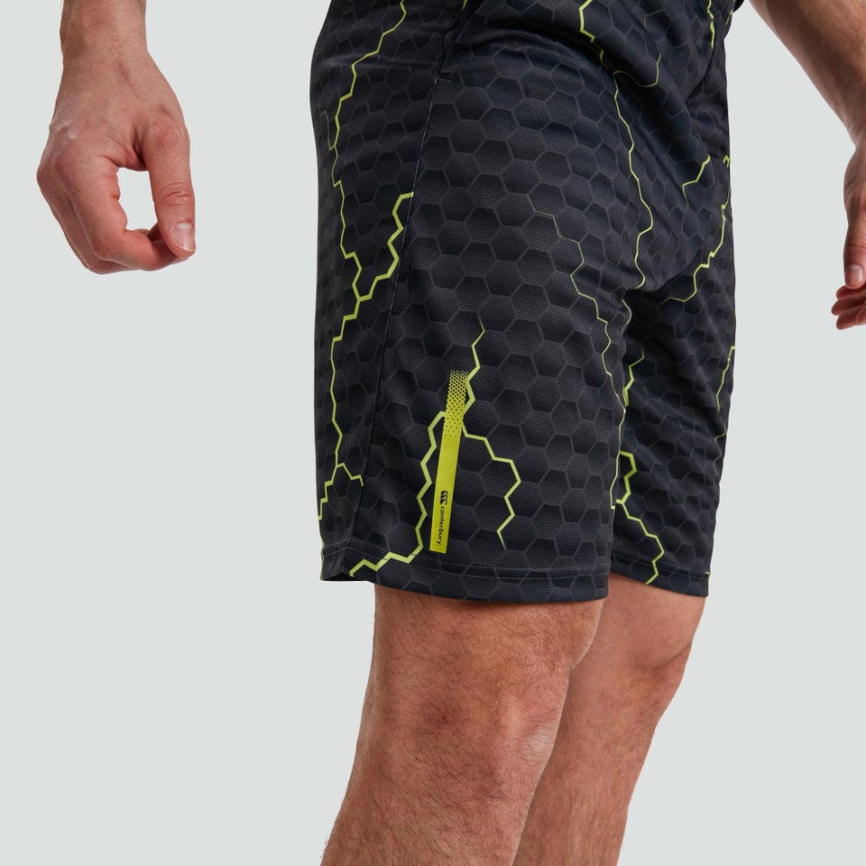 Mens Vapodri Stretch Knit Grip Shorts Blue