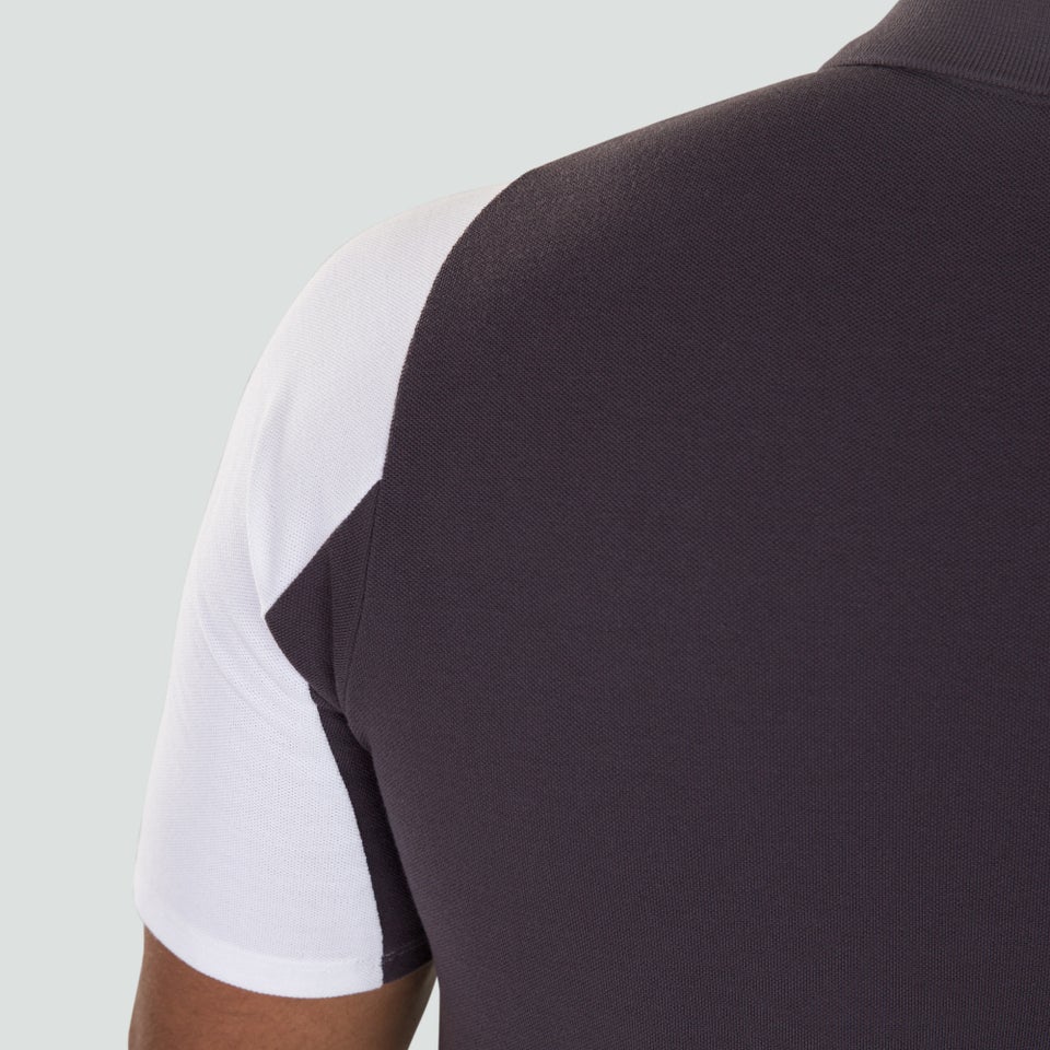 Mens Ireland Vapodri Cotton Pique Polo Grey