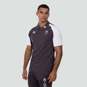 Mens Ireland Vapodri Cotton Pique Polo Grey