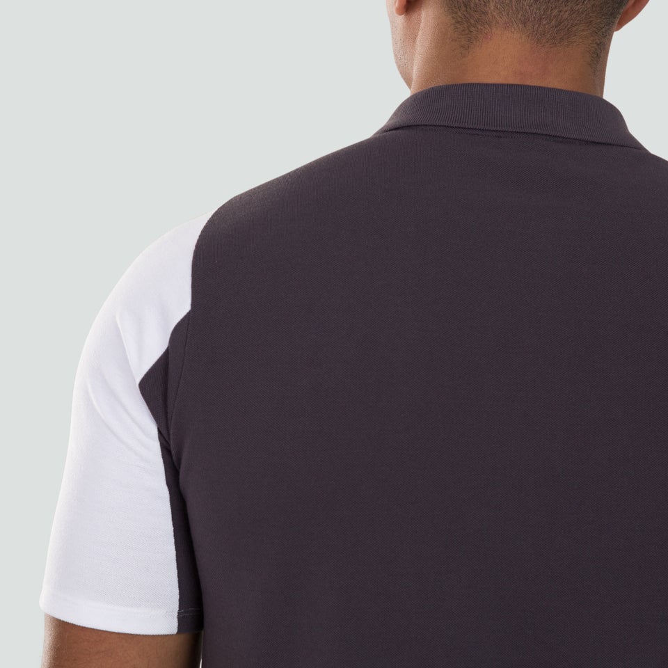 Mens Ireland Vapodri Cotton Pique Polo Grey