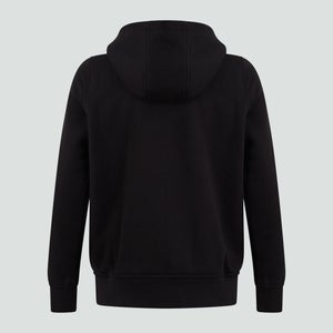 Junior Unisex Zip Thru Hoody Black