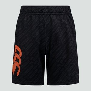 Junior Unisex Vapodri Stretch Knit Grip Shorts Black