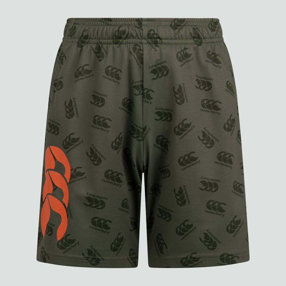 Junior Unisex Vapodri Stretch Knit Grip Shorts Green