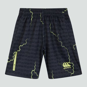 Junior Unisex Vapodri Stretch Knit Grip Shorts Blue