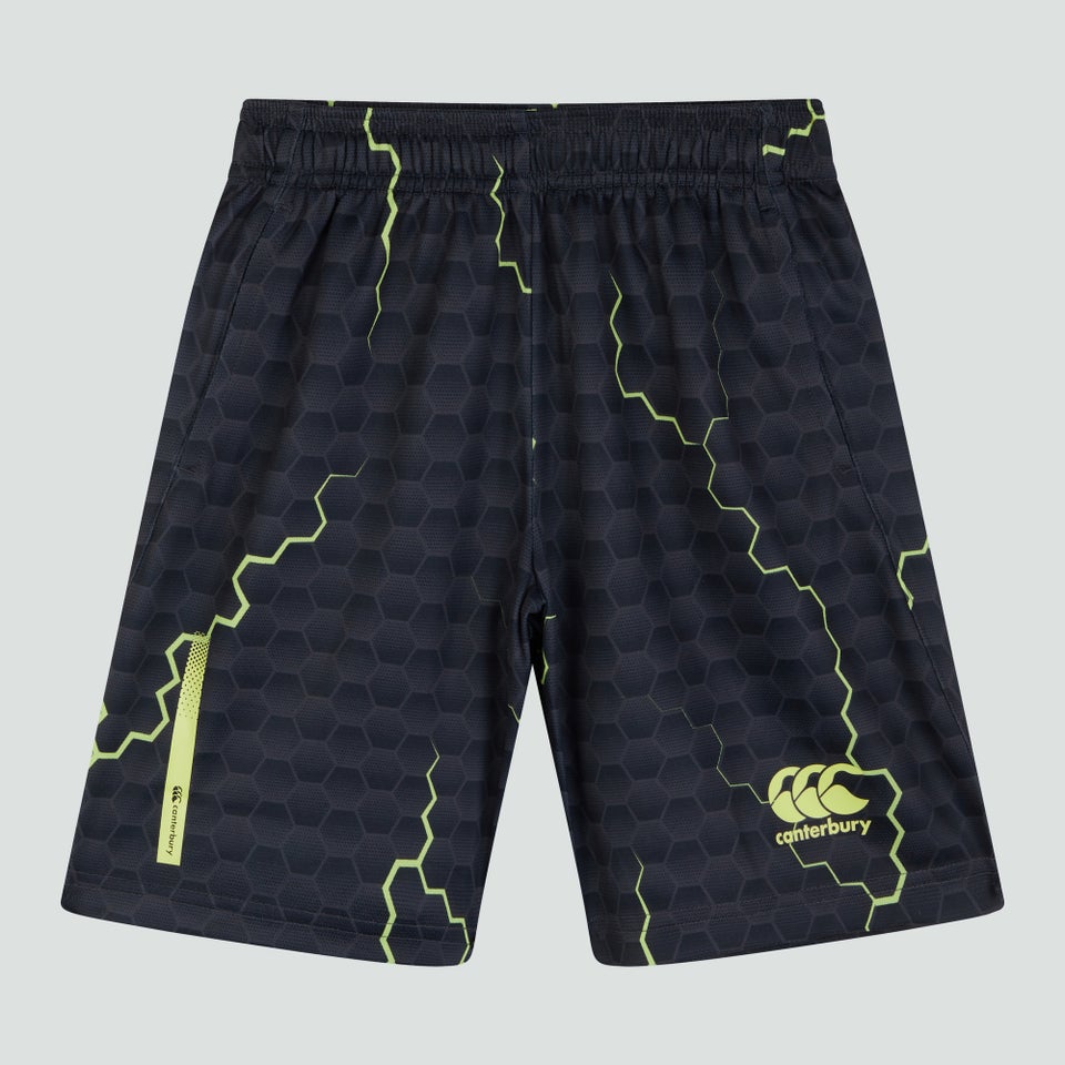 Junior Unisex Vapodri Stretch Knit Grip Shorts Blue