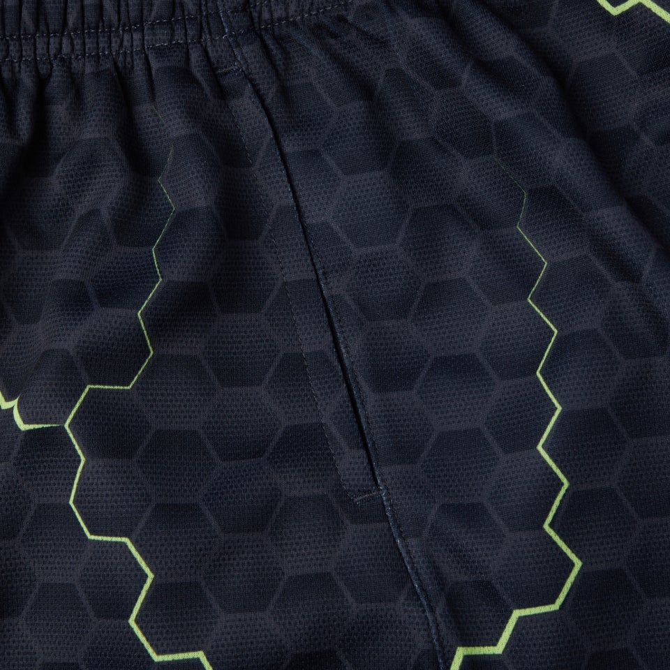 Junior Unisex Vapodri Stretch Knit Grip Shorts Blue