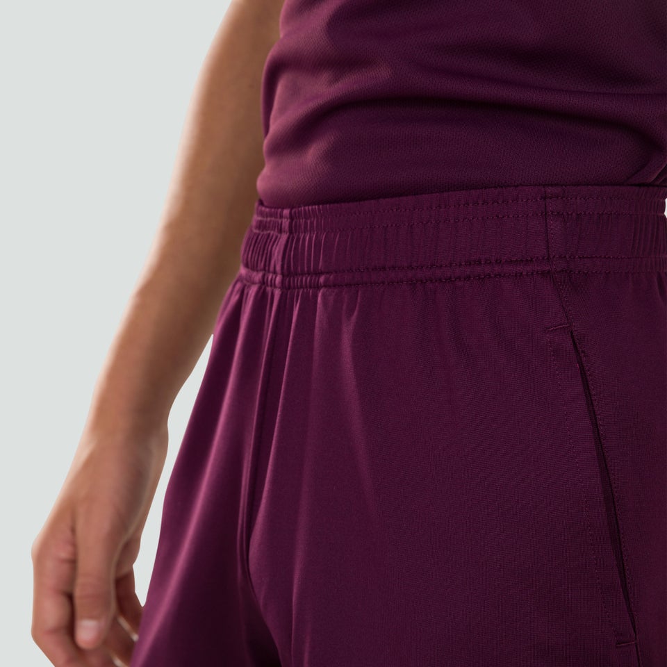 Junior Unisex Vapodri Stretch Knit Shorts Purple