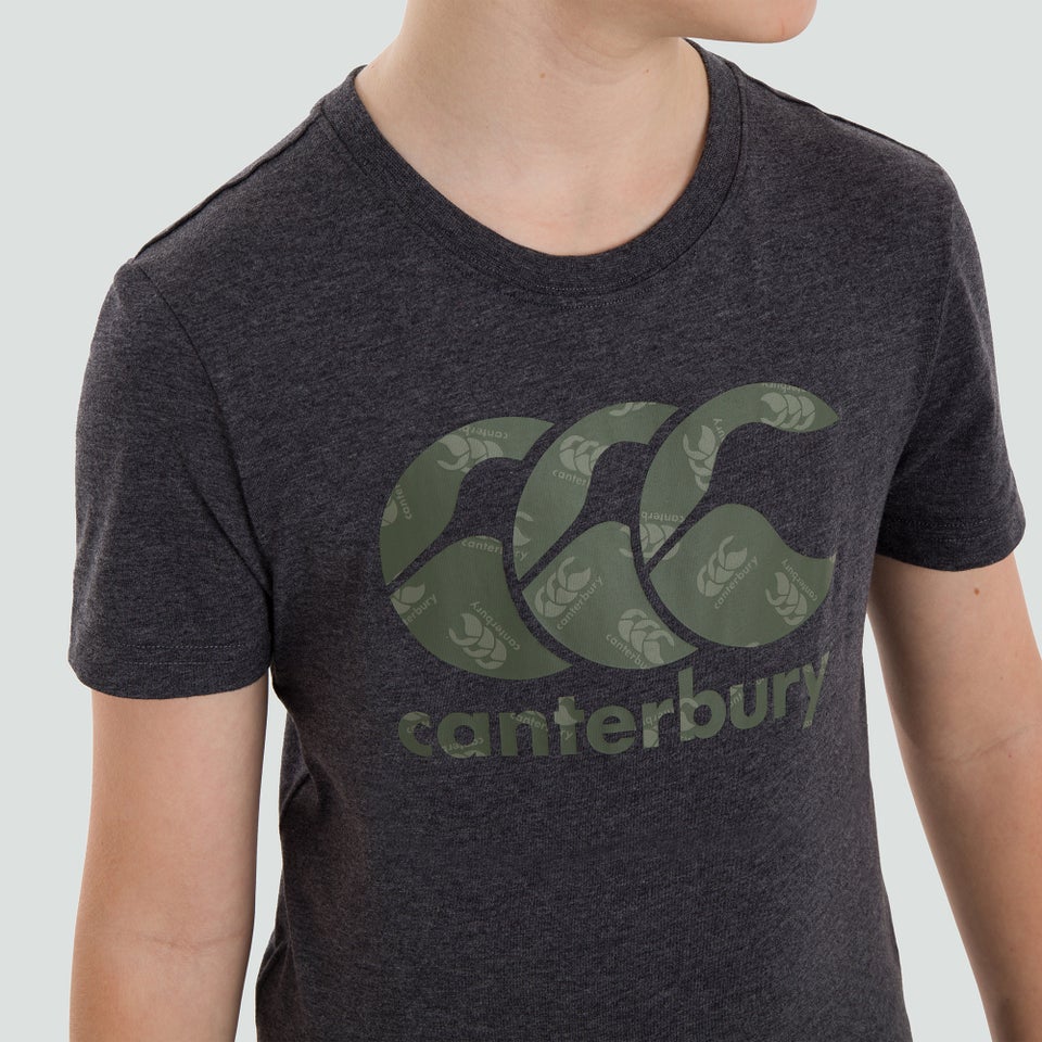 Junior Unisex CCC Logo Tee Grey