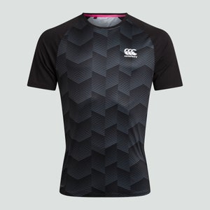 CANTERBURY VAPODRI S.LIGHT GRP TEE F&B AM METEORITE