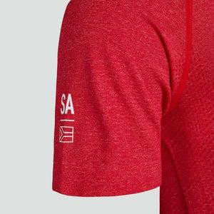 Mens British & Irish Lions Seamless Training Tee Red