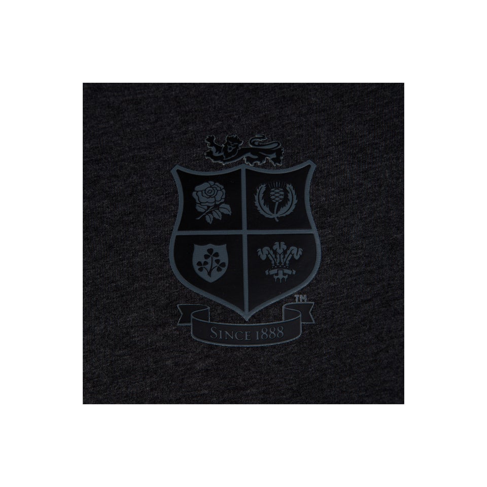 Mens British & Irish Lions Cotton Jersey Tee Grey