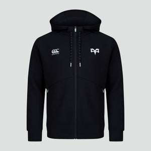 MENS OSPREYS FULL ZIP HOODY BLACK - XS