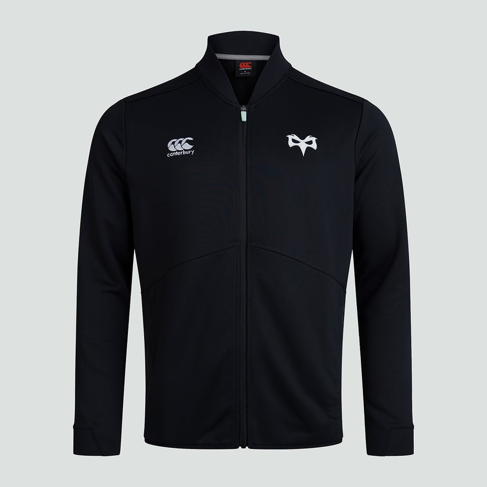 Mens Ospreys Players Track Jacket Black