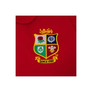 Mens British & Irish Lions Pique Polo Red