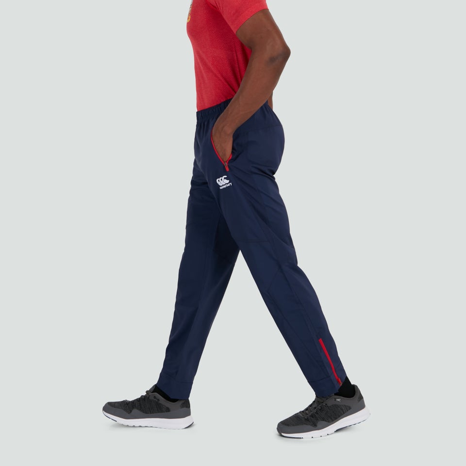 Mens British & Irish Lions Tapered Presentation Pants Blue