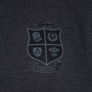 Mens British & Irish Lions Full Zip Tech Hoody Grey