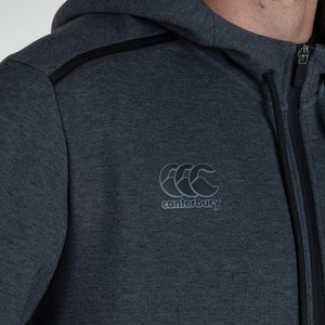 Mens British & Irish Lions Full Zip Tech Hoody Grey